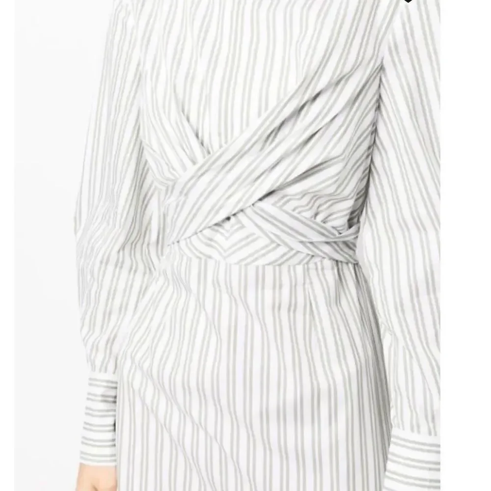 STAUD cut-out stripe shirt dress - Picture 5 of 5